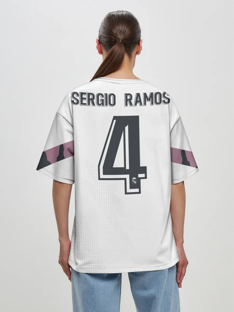 Женская футболка оверсайз / Ramos home 20-21
