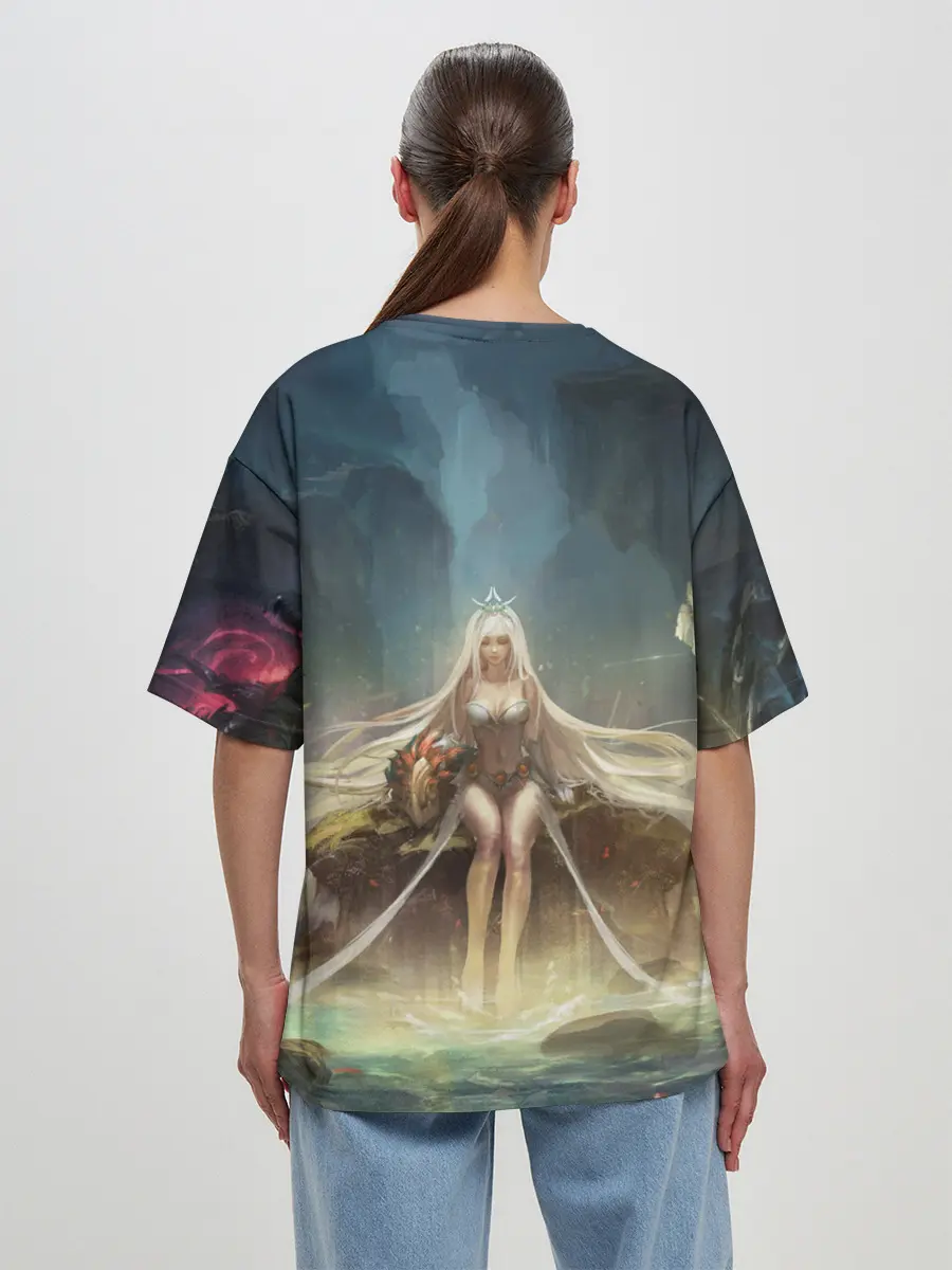 Женская футболка оверсайз / League of legends