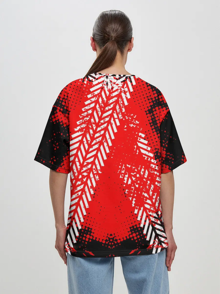 Женская футболка оверсайз / HONDA