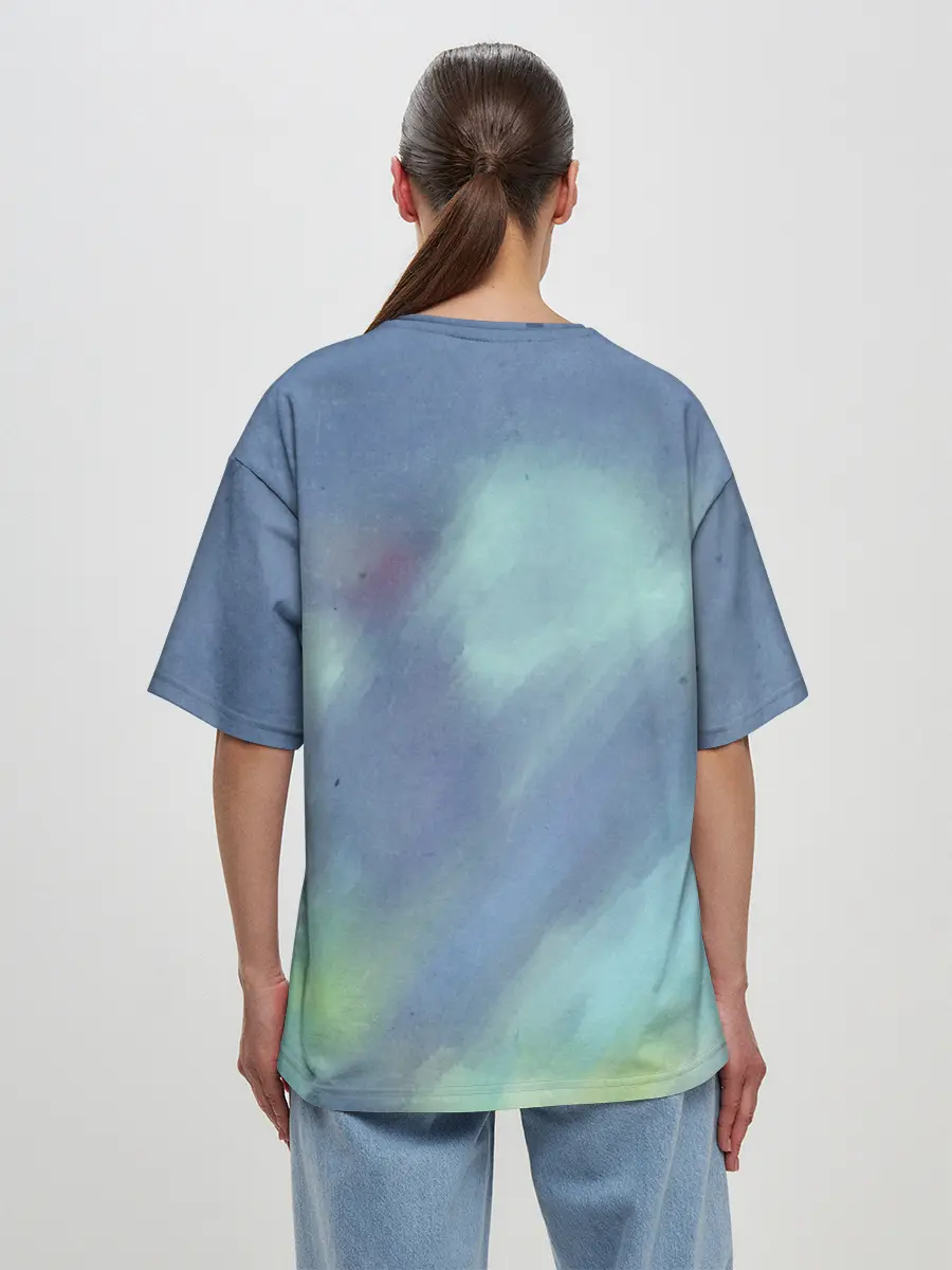 Женская футболка оверсайз / Клоун Багги