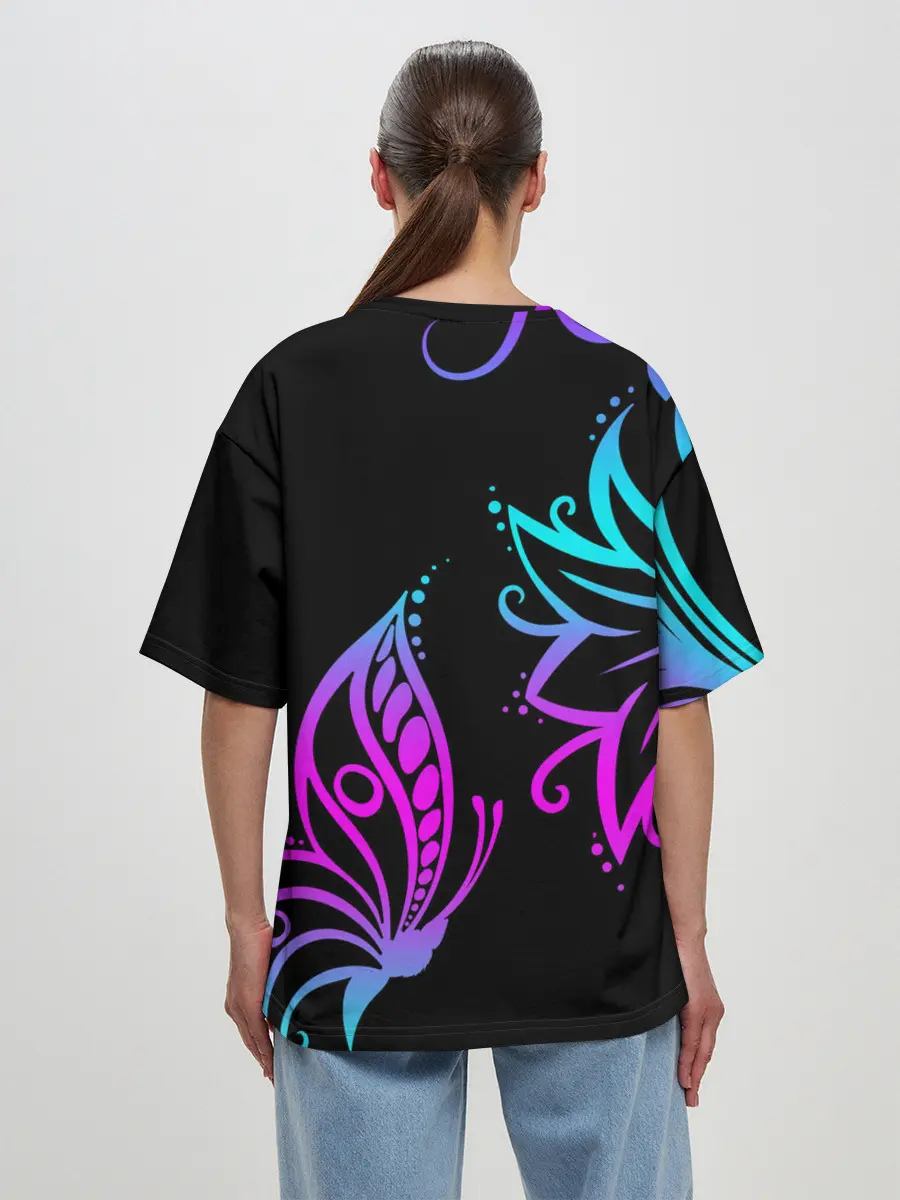 Женская футболка оверсайз / BTS