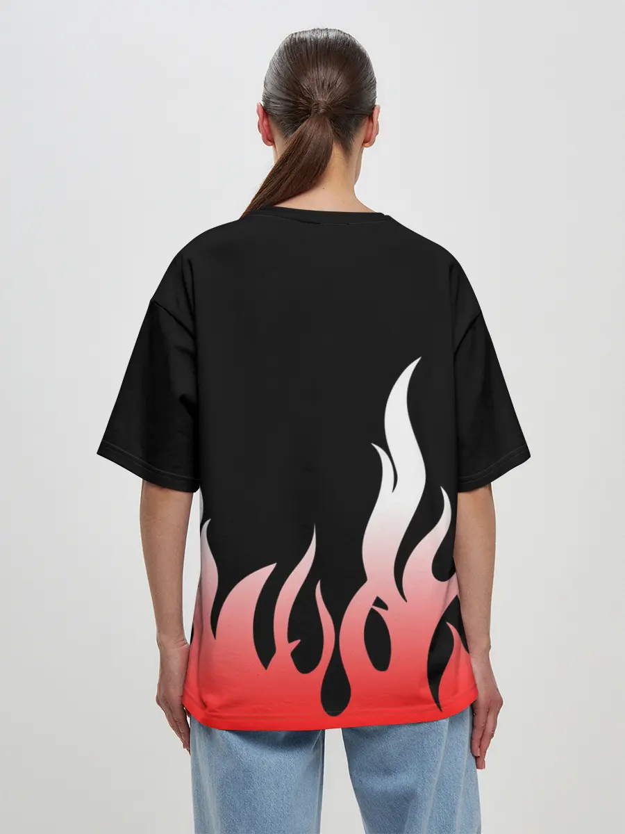 Женская футболка оверсайз / BTS