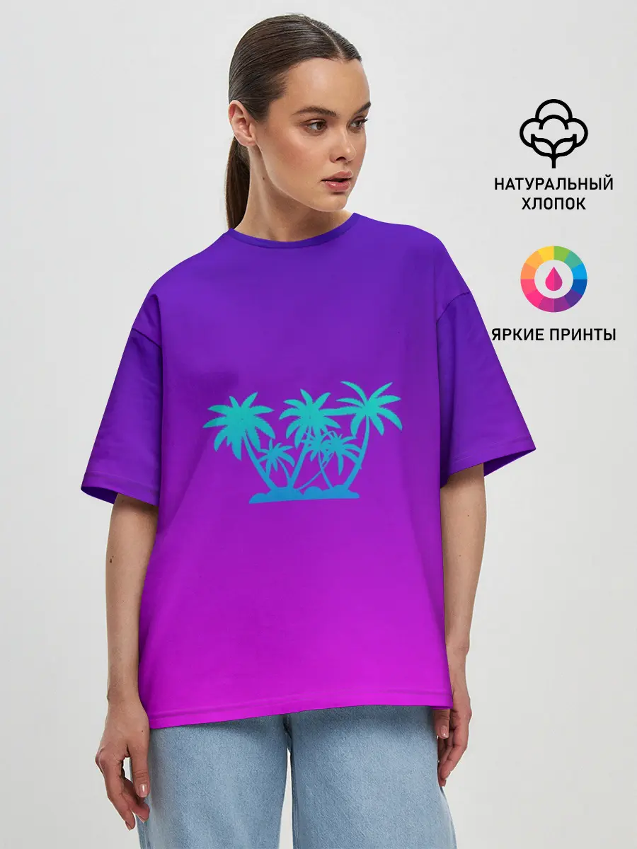 Женская футболка оверсайз / Summer New
