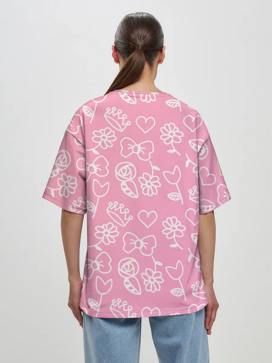 Женская футболка оверсайз / BlackPink