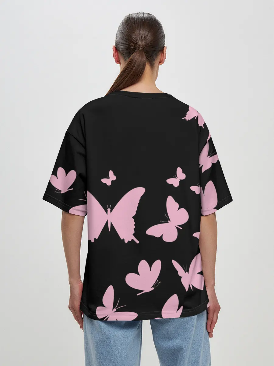 Женская футболка оверсайз / BlackPink