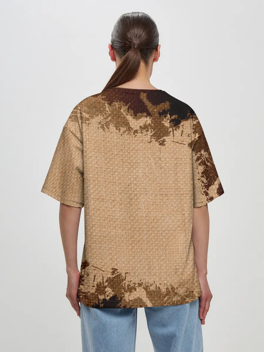 Женская футболка оверсайз / Fortnite