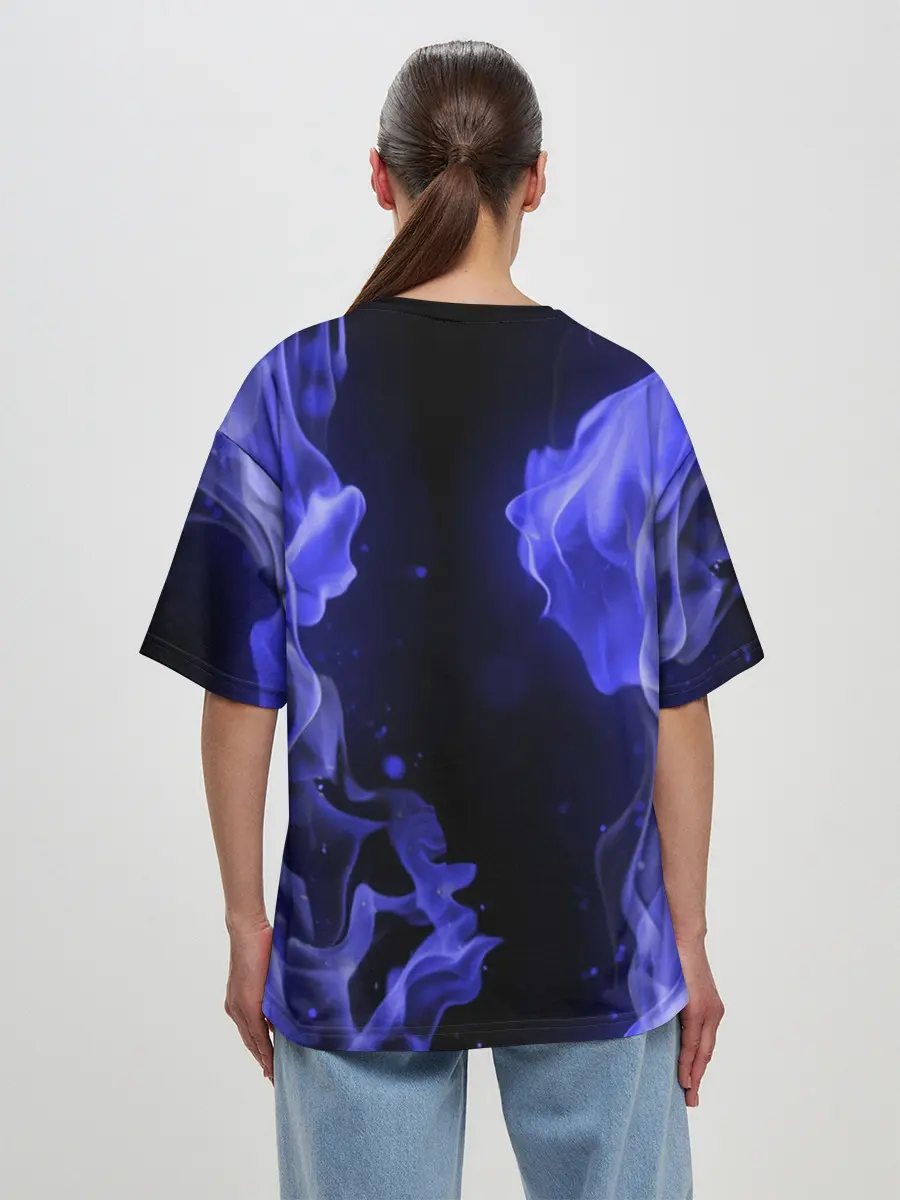 Женская футболка оверсайз / BMW