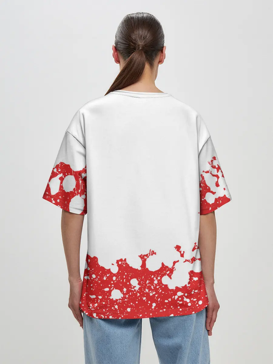 Женская футболка оверсайз / Бумажный дом | La Casa de Papel