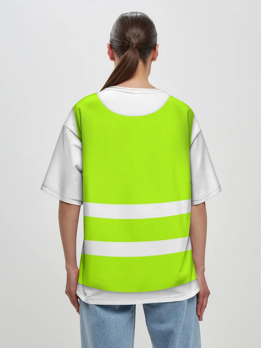 Женская футболка оверсайз / Работник года