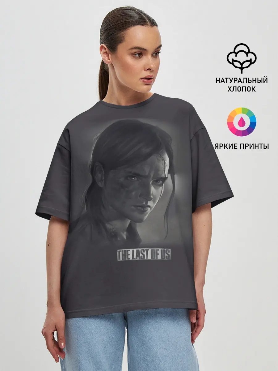 Женская футболка оверсайз / The Last of Us