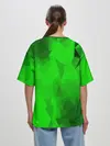 Женская футболка оверсайз / GREEN