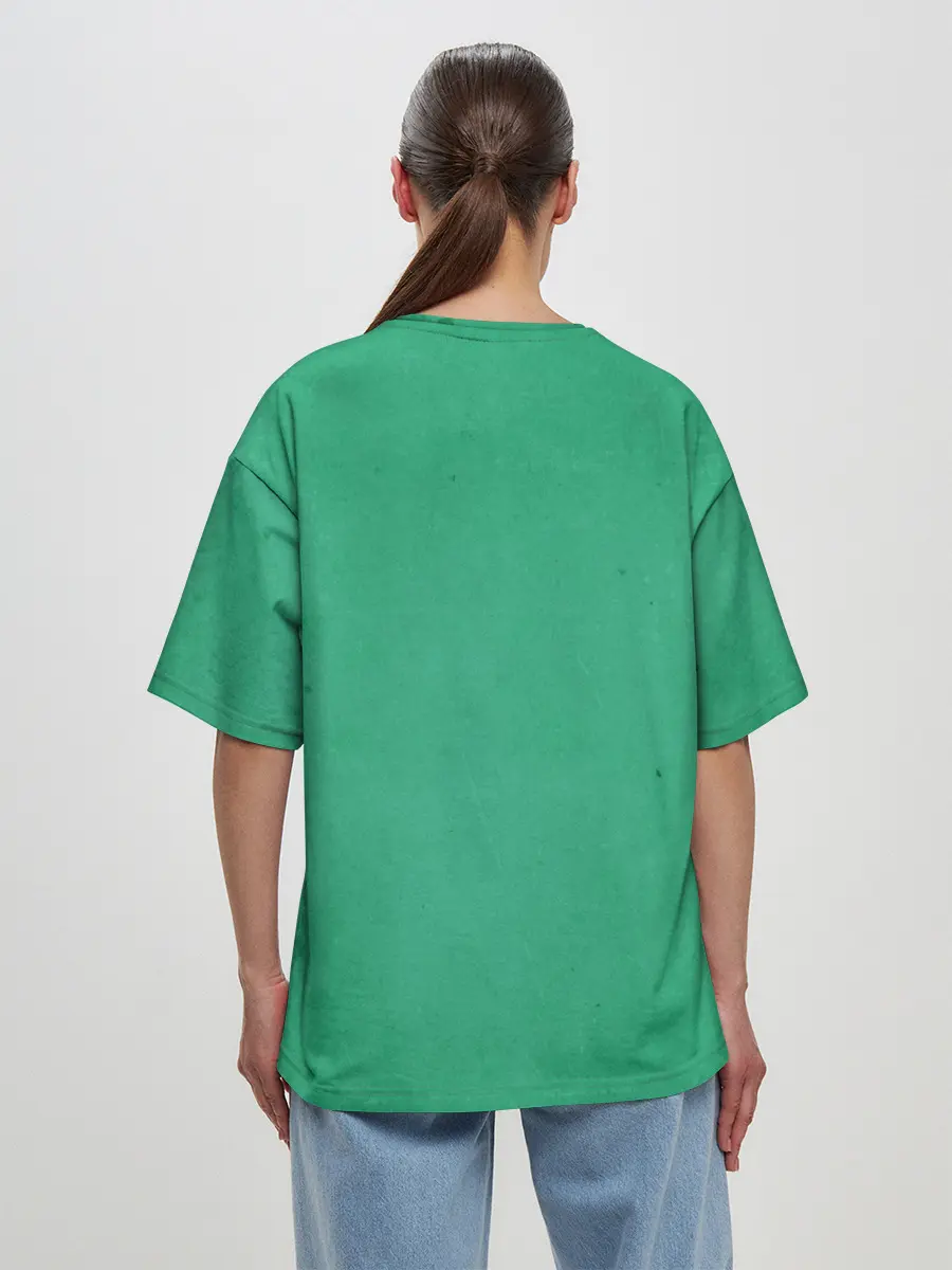 Женская футболка оверсайз / Emblems Nature