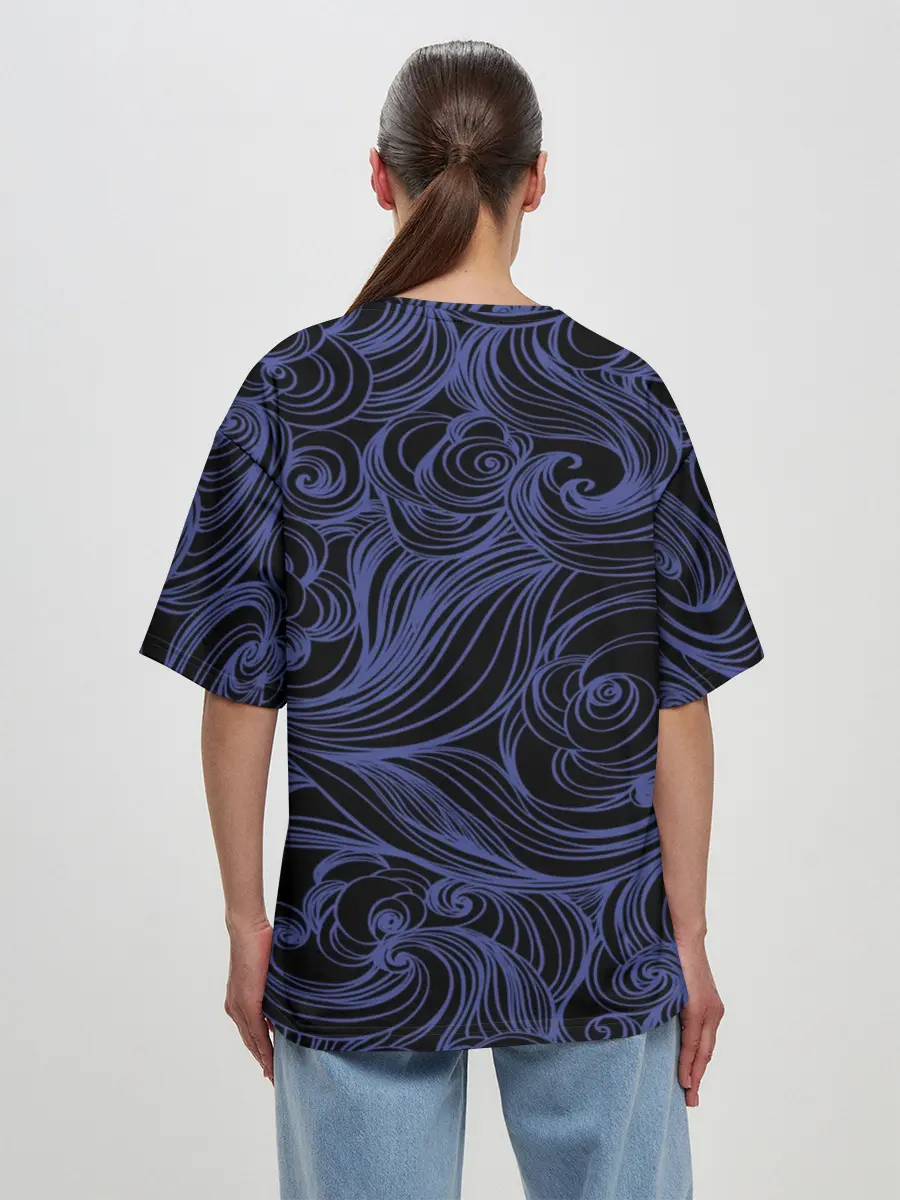 Женская футболка оверсайз / Рыба | Fish