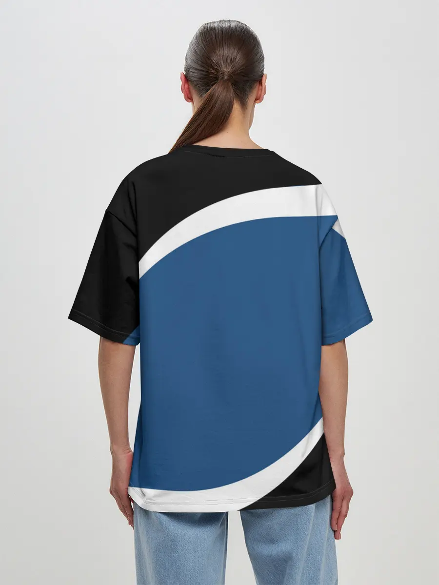 Женская футболка оверсайз / Russia