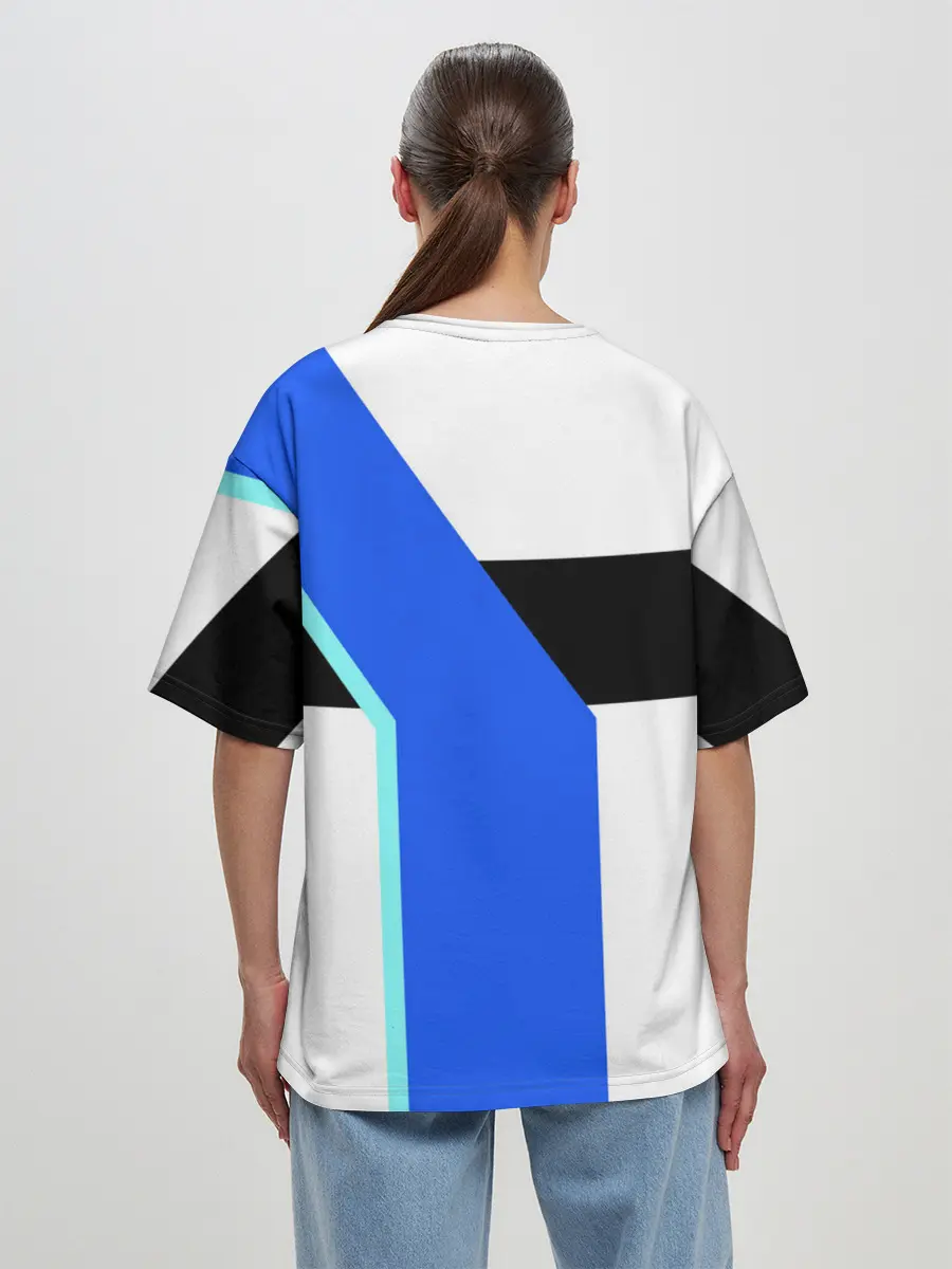 Женская футболка оверсайз / Russia