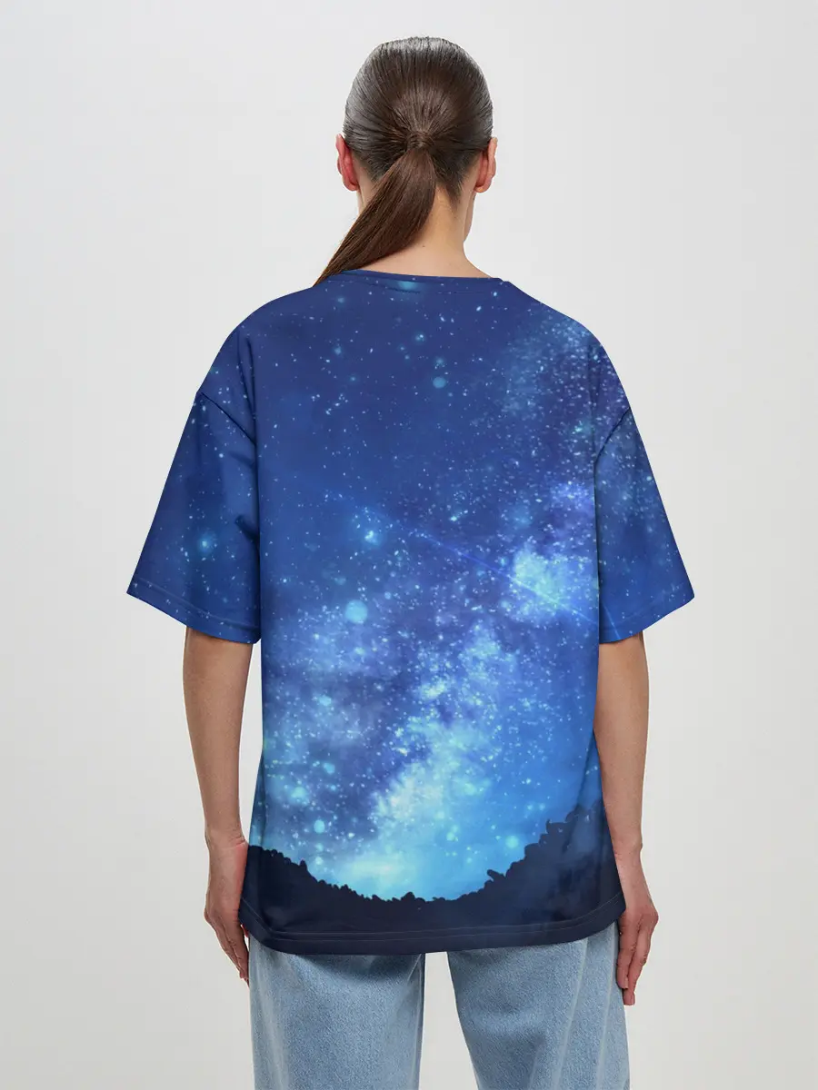 Женская футболка оверсайз / Rui-Rui