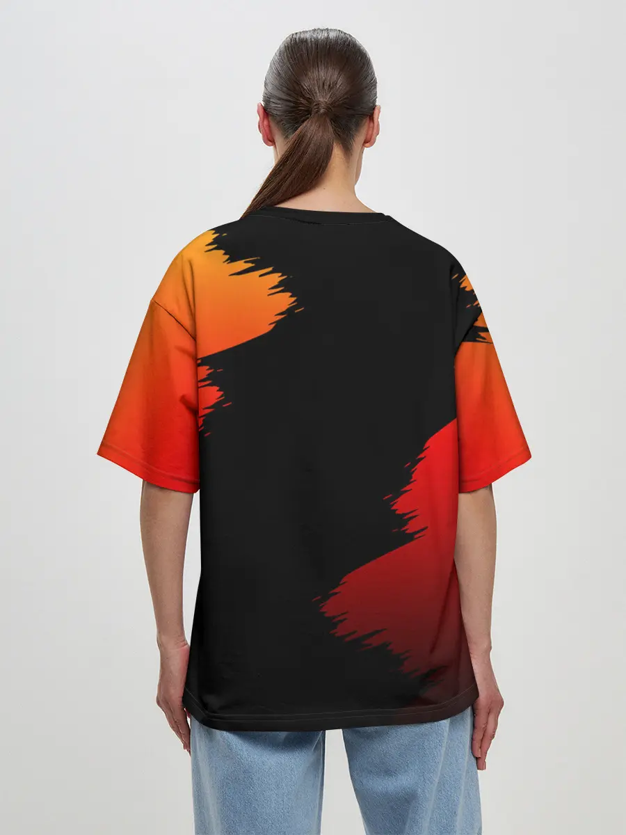 Женская футболка оверсайз / Los Angeles Lakers / Kobe Brya