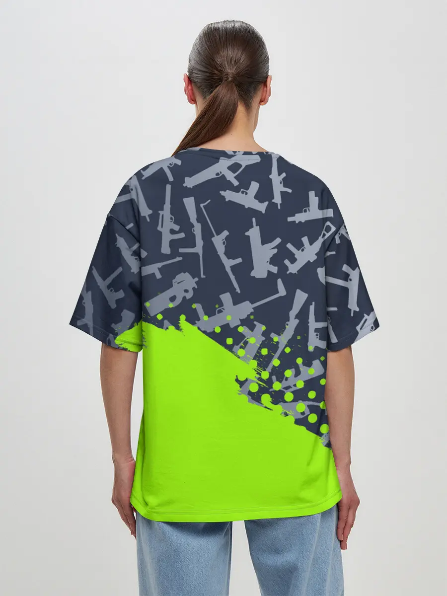 Женская футболка оверсайз / CS GO | КС ГО