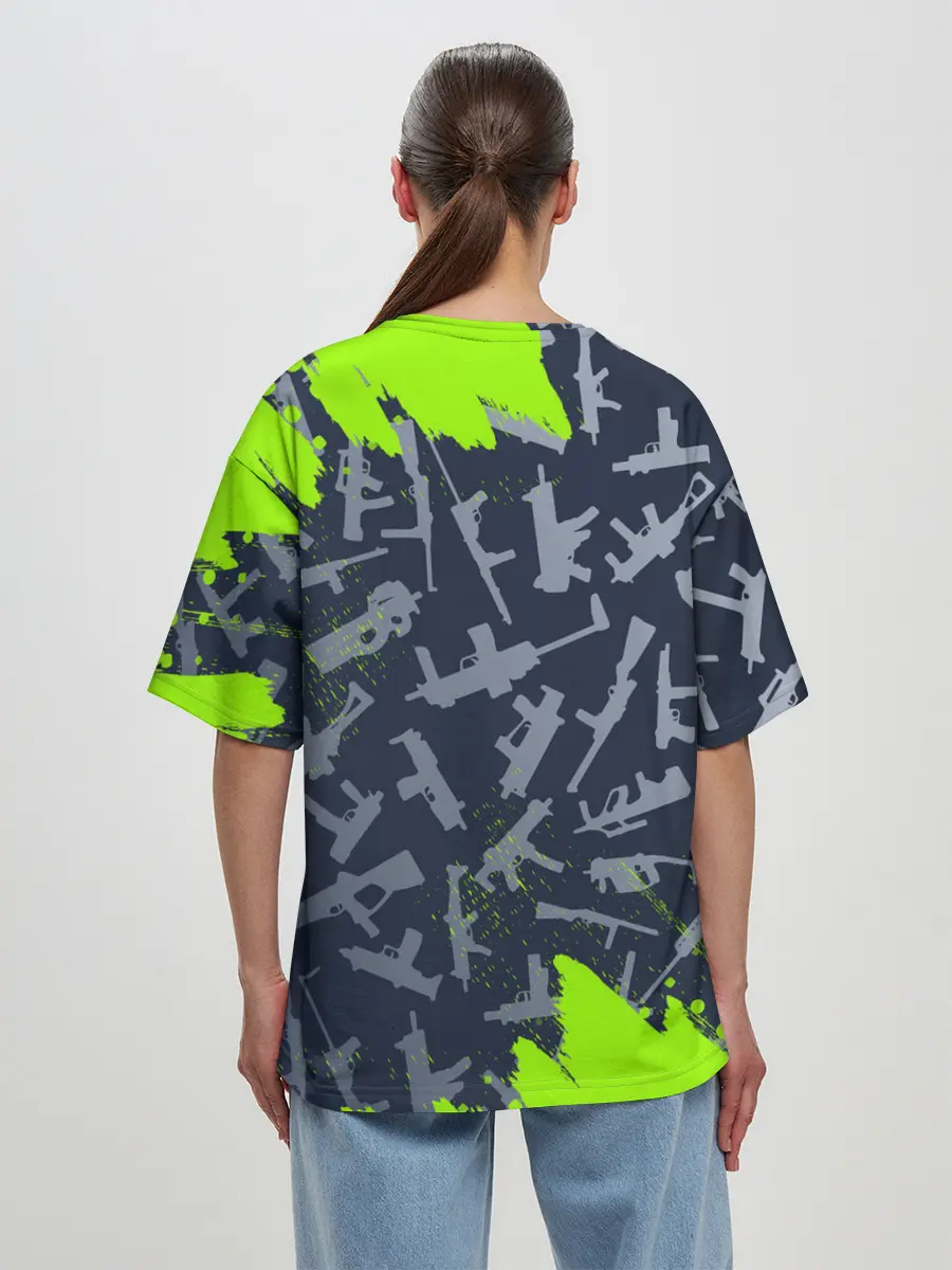 Женская футболка оверсайз / CS GO | КС ГО