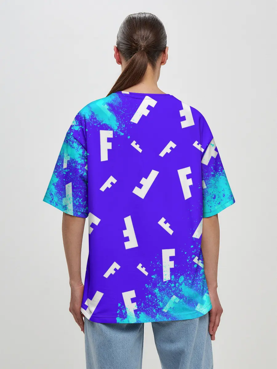 Женская футболка оверсайз / FORTNITE / ФОРТНАЙТ