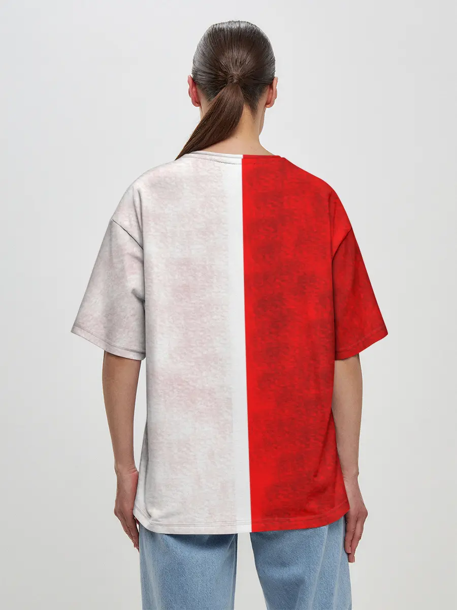 Женская футболка оверсайз / FC Arsenal 3D