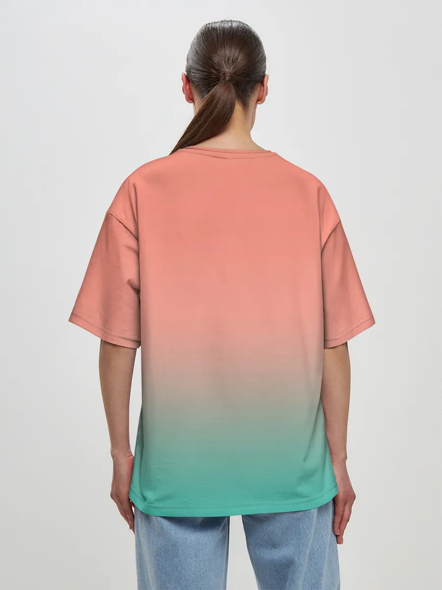 Женская футболка оверсайз / Минни Маус