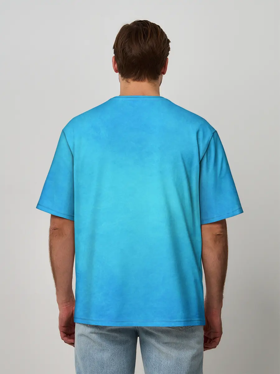 Мужская футболка оверсайз / как приручить дракона