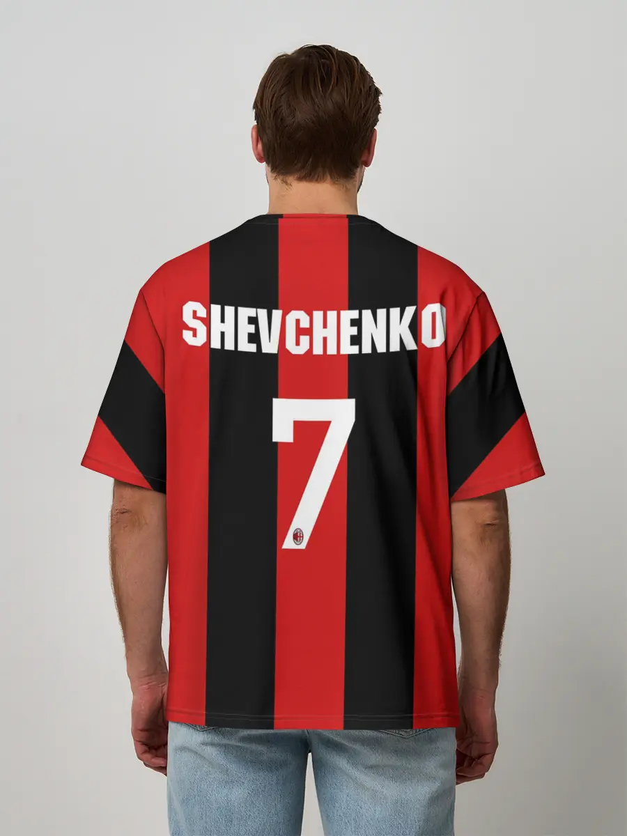 Мужская футболка оверсайз / Шевченко