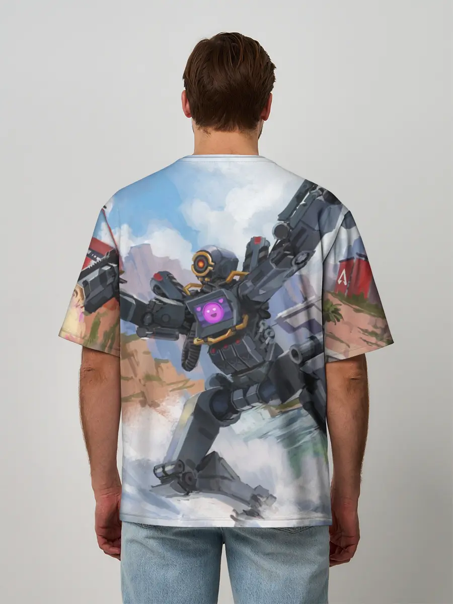 Мужская футболка оверсайз / Apex Legends