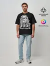 Мужская футболка оверсайз / Dude the Big Lebowski