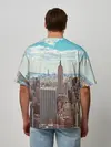 Мужская футболка оверсайз / Столица мира