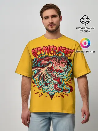 Мужская футболка оверсайз / Пудж | Dota 2