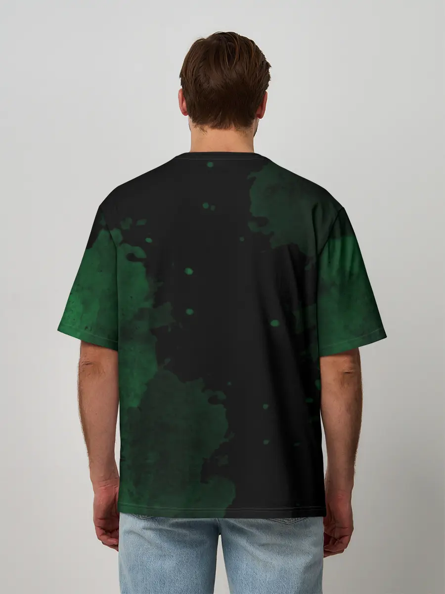 Мужская футболка оверсайз / HALF-LIFE - Lambda