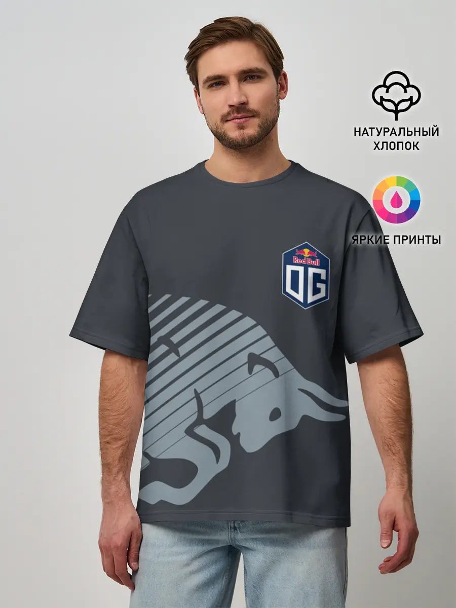 Мужская футболка оверсайз / OG