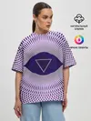 Женская футболка оверсайз / Чакра