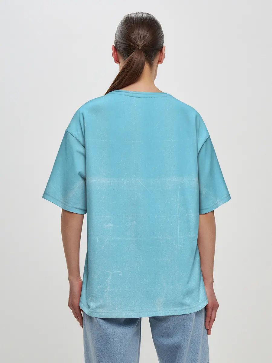 Женская футболка оверсайз / Ateez K-pop