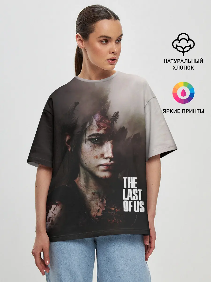 Женская футболка оверсайз / THE LAST OF US