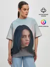 Женская футболка оверсайз / Билли Айлиш