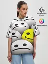 Женская футболка оверсайз / EMOJI 2019