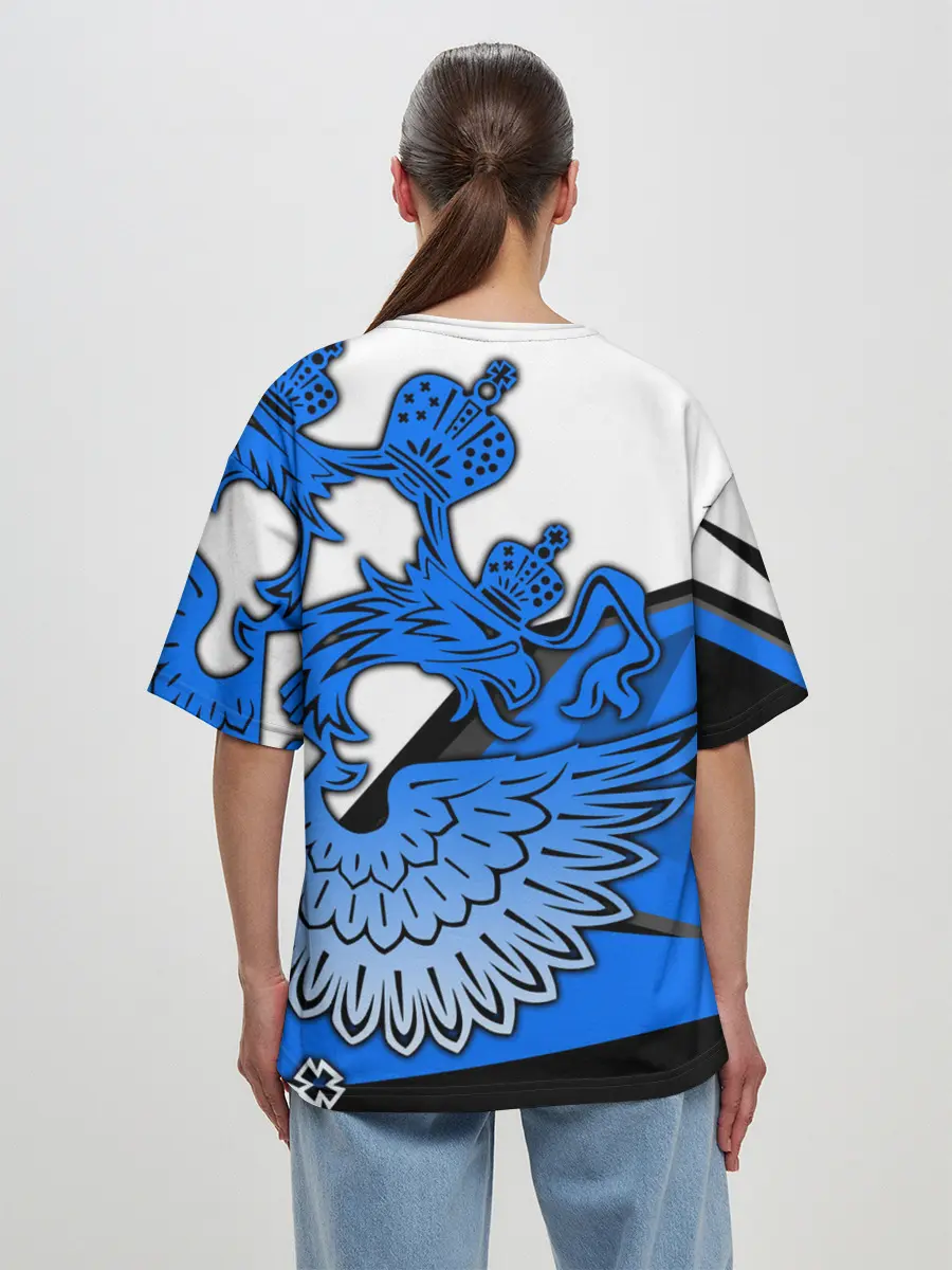 Женская футболка оверсайз / ХОККЕЙ | HOCKEY