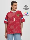 Женская футболка оверсайз / Лев Яшин