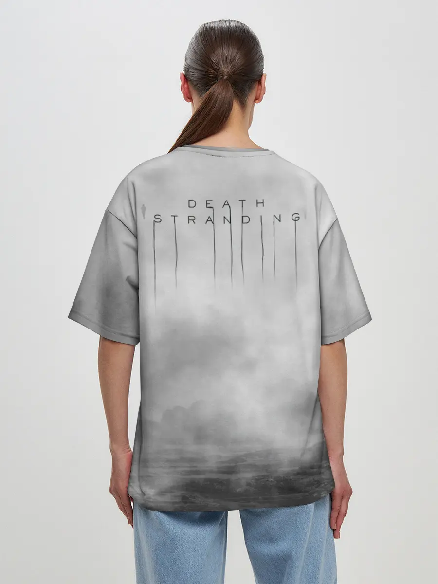 Женская футболка оверсайз / Death Stranding