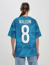 Женская футболка оверсайз / Malcom home kit 19-20