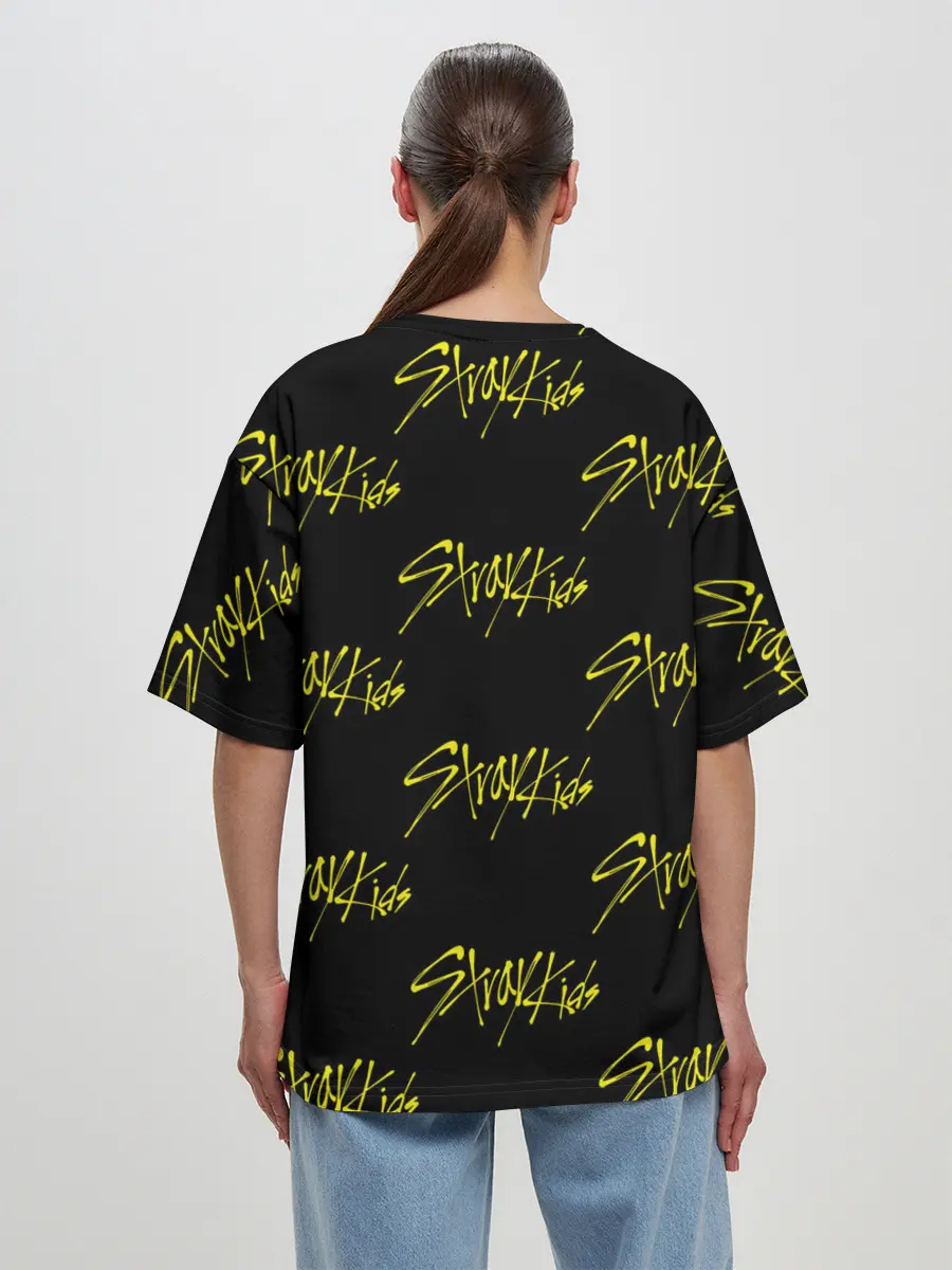 Женская футболка оверсайз / I am WHO