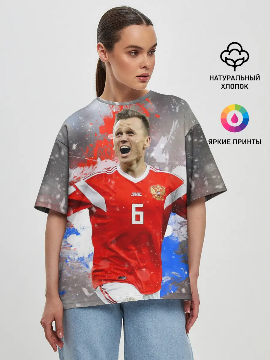 Женская футболка оверсайз / Денис Черышев