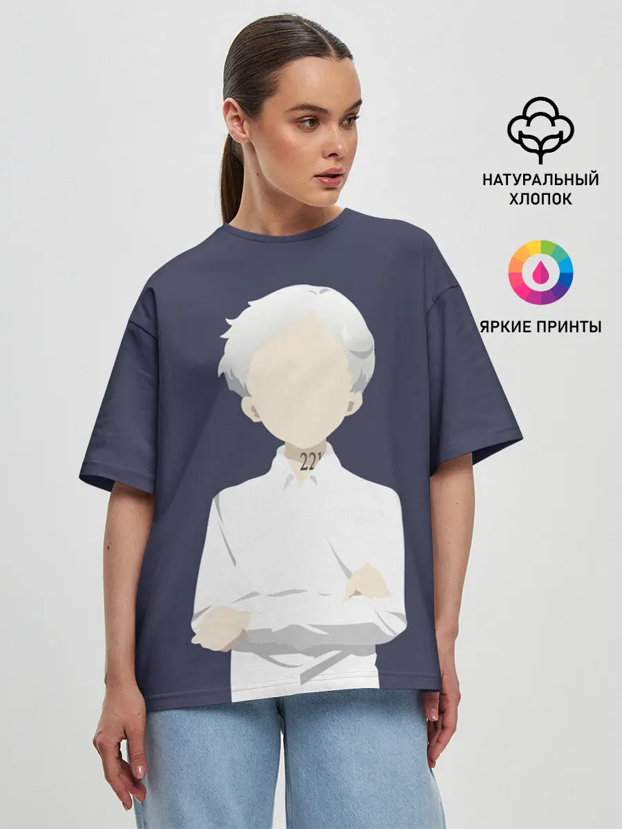 Женская футболка оверсайз / Norman