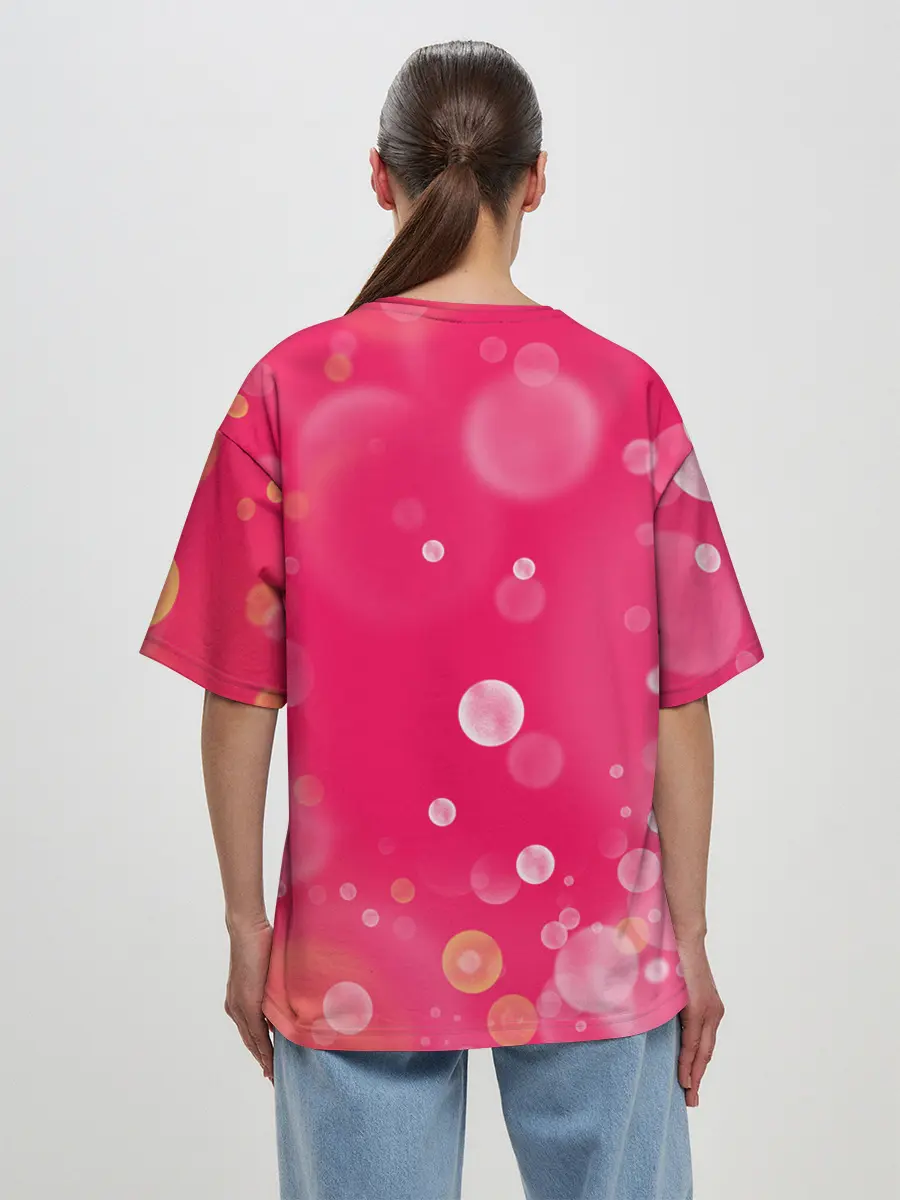 Женская футболка оверсайз / Отель хазбин