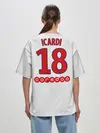 Женская футболка оверсайз / Icardi away 19-20