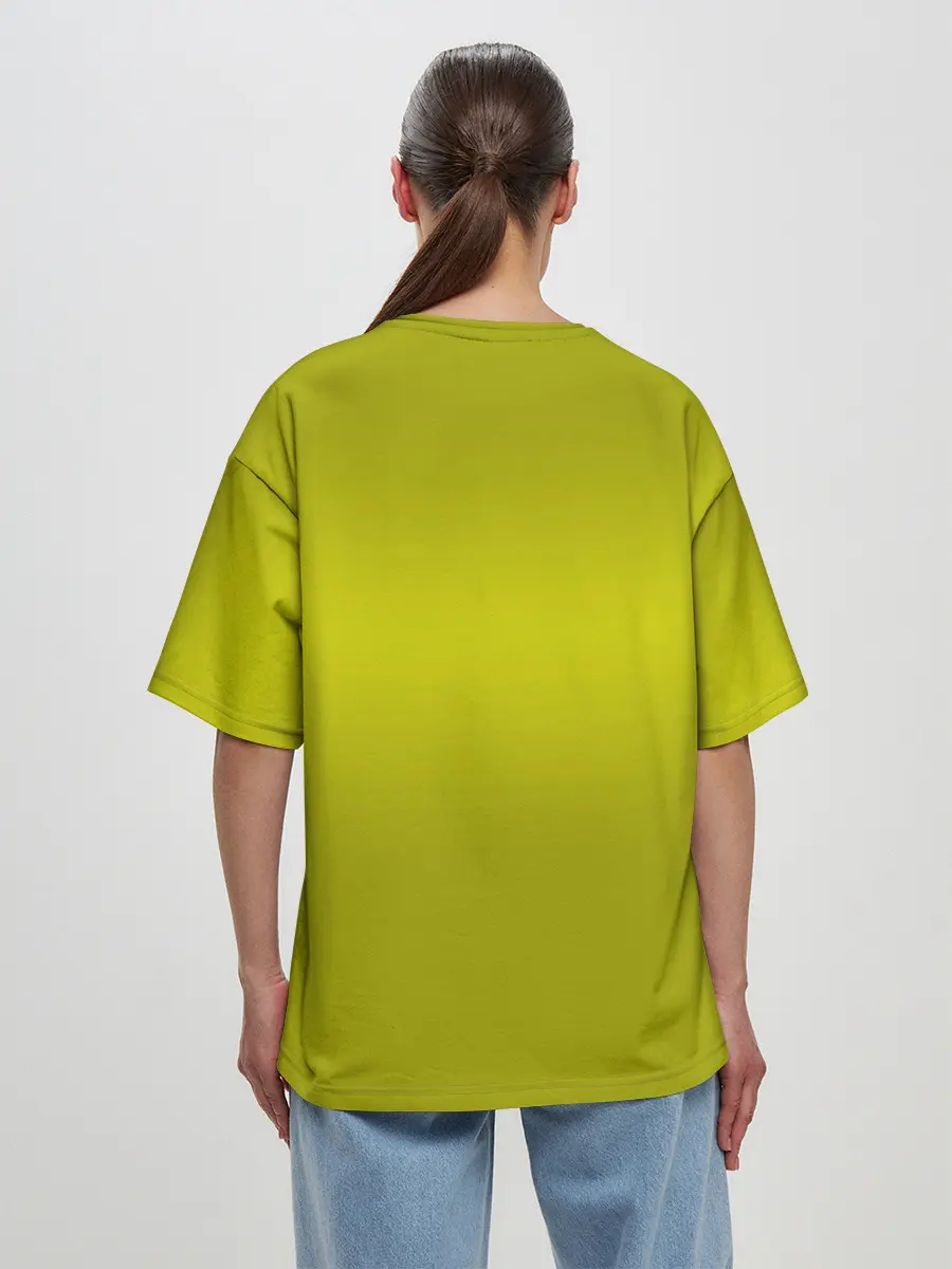 Женская футболка оверсайз / Gemini