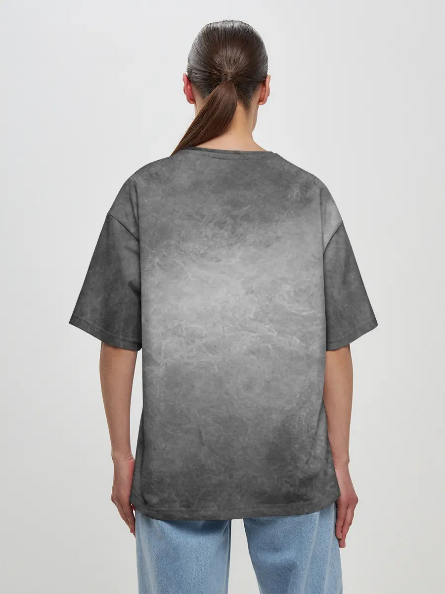 Женская футболка оверсайз / vikings